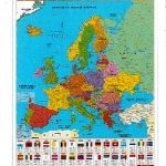 Σχολικός χάρτης Ευρώπης.